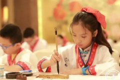 幼儿学书法如何对