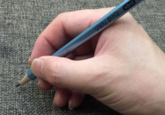 书法握笔姿势及五